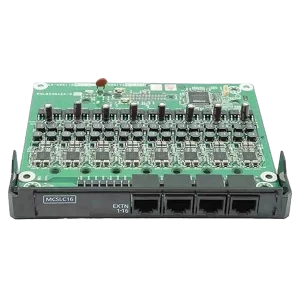 Tarjeta que permite conectar hasta 16 extensiones analogicas (SLC16)